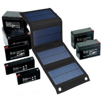 ДБЖ, акумулятори, портативні сонячні батареї