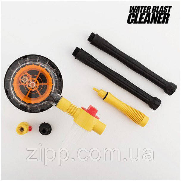 Щітка-насадка для миття та очищення Water Blast Cleaner Roto Brush, що обертається
