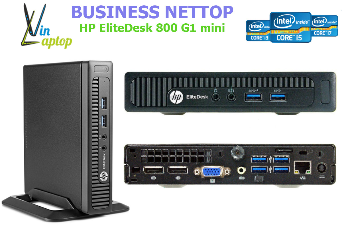 Мини комп, nettop HP EliteDesk 800 G1 mini i5-4590t/4Gb/128Gb/AC ... LAN+WiFi, 240, 4 - фото 6 - id-p1157096894