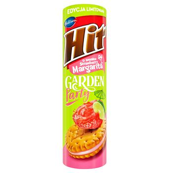 Печиво ХІТ зі смаком полуниці Hit Choco Flavour o smaku Strawberry Margarita 220 g