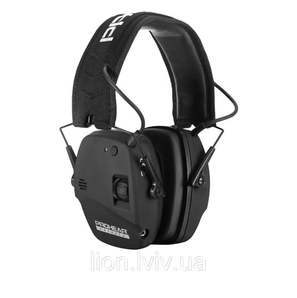 Активні тактичні навушники PROHEAR® Bluetooth Модель: EM030 тактические активные наушники колір чорний