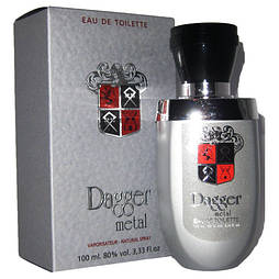 Dagger Metal edt 100 ml туалетна вода чоловіча (оригінал оригінал Франція)