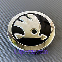 Ковпачки Шкоду для дисків Мерседес. 75 мм. 3 ніжки