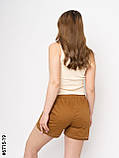 6715-19 Шорти жіночі на гумці стрейч-котон батал (6 од: 31-36), фото 3