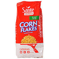 Кукурудзяні пластівці Sante XXL Corn Flakes, 1 кг, Польща, швидкого приготування з вітамінами та залізом