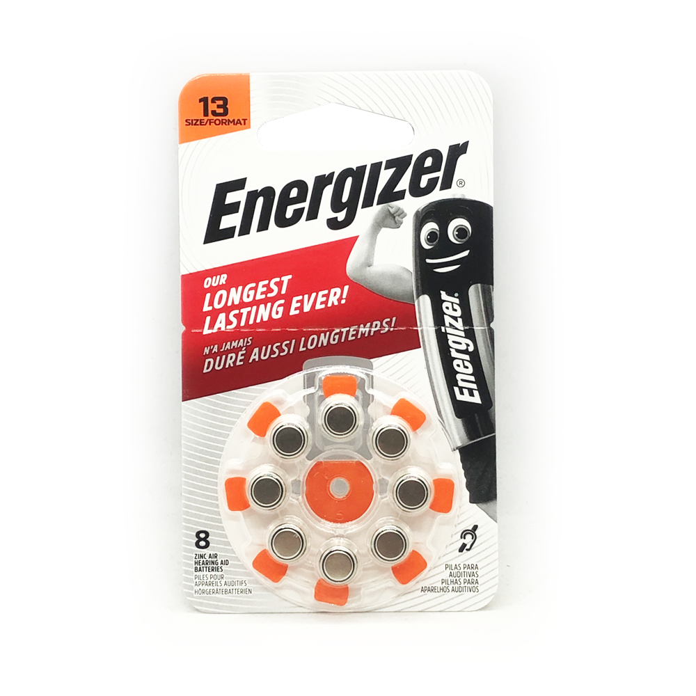 Батарейки ZA-13 (PR48) Energizer (8шт.)