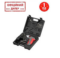 Отвертка аккумуляторная с битами 3.6В INTERTOOL DT-0301 YLP