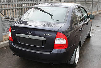 Накладка на задній бампер Lada (ВАЗ) Калина (седан) 2004-2013 р. в.