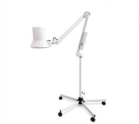 Витяжка AIR DUST для педикюру ПІДЛОГОВА мобільна педикюрна витяжка з лампою пилосос в салон краси