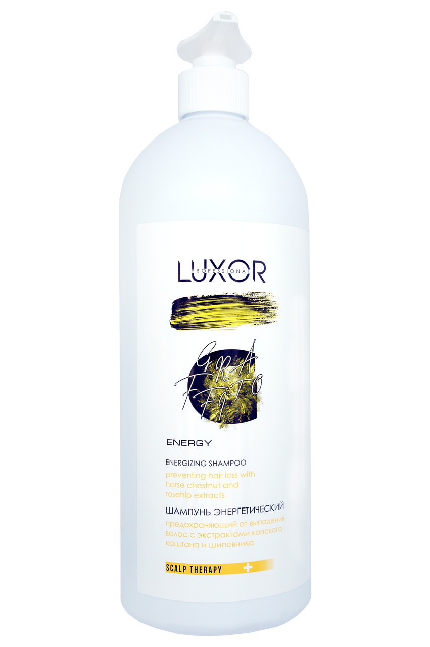 Шампунь енергетичний оберігає від випадіння волосся LUXOR Professional, 1000 мл