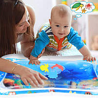 Надувний дитячий водний килимок AIR PRO inflatable water play mat-2840, фото 3
