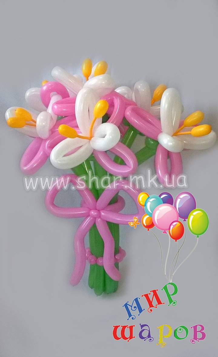 Букет з 7 лілій