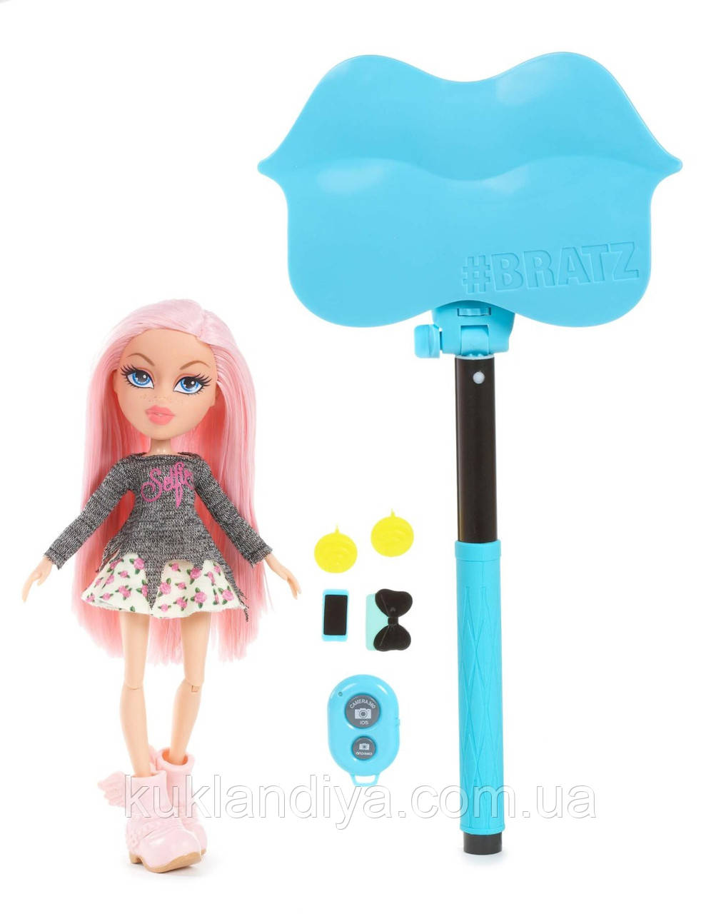 Лялька Хлоя Bratz Selfie Stick селфі монопод