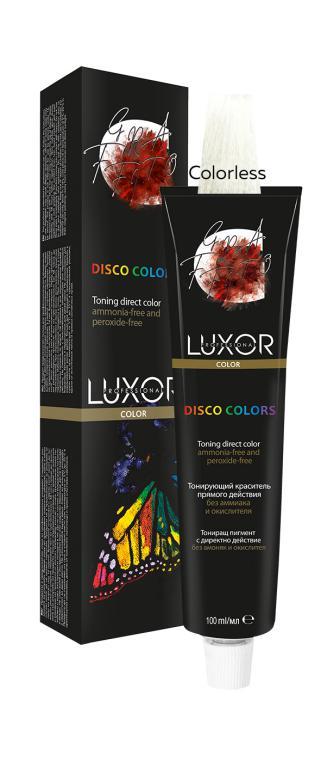 Тонуючий фарбник прямої дії LUXOR Professional безкольоровий без аміаку і окислювача 100 мл