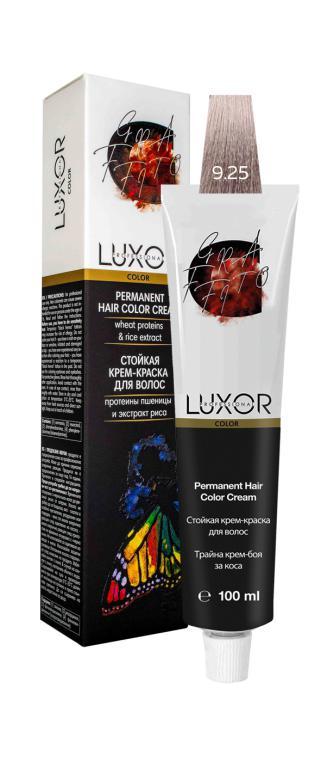 9.25 Дуже світлий блондин фіолетовий махагоновий LUXOR Professional 100 мл