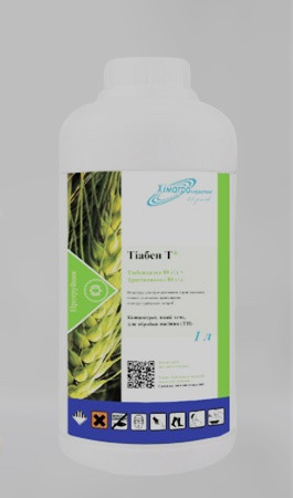 Протравник Тіабен Т 1л ХімАгроМаркетингу, протрачання насіння пшениці, ячменю, гороху, ріпаку, кукурудзи, люпину