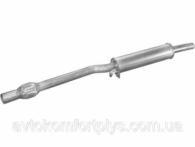 Резонатор Volkswagen Polo 1.05/1.3 / 1.3/1.4 дизель 1985 - 1994 рр, фото 1