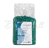 Воск для депиляции пленочный в гранулах Aloe Vera BeautyHall Hot Film Wax 1000 г 1 кг алоэ вера