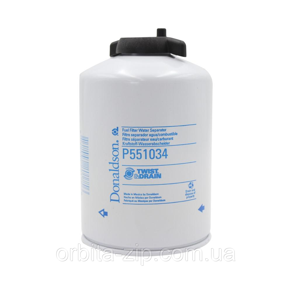 P551034 Елемент фільтра паливного сепаратора КАМАЗ ЄВРО-2, КОМБАЙНИ (DONALDSON)