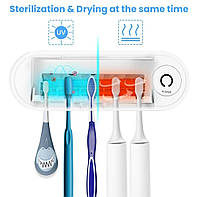 Тримач з УФ-стерилізатор 5 хвилин з функцією сушіння для зубної щітки,