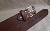Заготовки для ременів, Підпряжник шкіряний з отвором під шпенек для ременя брючного, фото 6