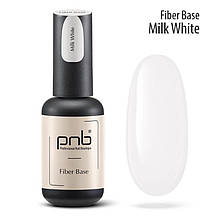 База з нейлоновими волокнами Fiber Base PNB Milk White, 8мл