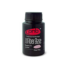 База з нейлоновими волокнами Fiber Base PNB Clear Pink, 30 мл