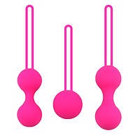 Вагінальні кульки Woman Health Набір Рожевий продаж