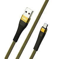 Кабель Hoco U39 Type C (1.2m) — Gold & Black