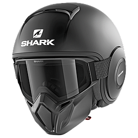 Мотошолом SHARK Street Drak Чорний матовий