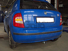 Фаркоп Skoda Fabia хетчбек 1999-2014 (Шкода Фабія) оцинкований Швидкознімний автомат на ручці