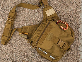 Плечова сумка-кобура 5.11 tactical Push Pack койот