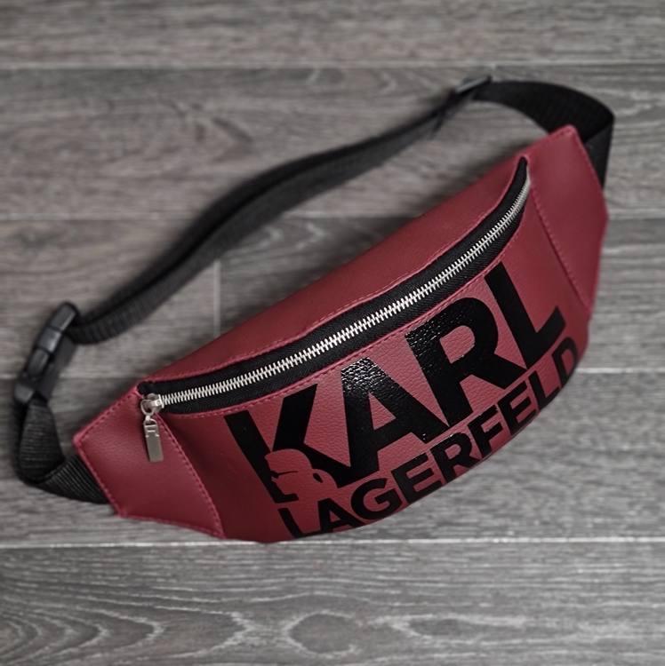 Нова сумка на пояс KARL мистецтв шкіра Унісекс жіночий і чоловічий пояс Бананка тільки гуртом