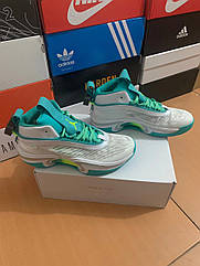 Eur40-46ower 36 Air Jordan XXXVI баскетбольні біло-зелені чоловічі кросівки
