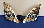 Протитуманні LED фари 2в1 з габаритом Toyota Camry XV50 LE USA, фото 7