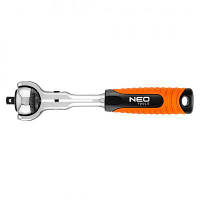 Трещотка Neo Tools трещеточний 1/4 ", 360 °, 72 зубця (08-540) - Топ Продаж!