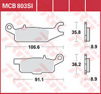 Тормозные колодки TRW / LUCAS MCB803SI