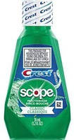 Ополаскиватель Crest для длительного освежения полости рта Mouth Wash Scope Classic 36 мл