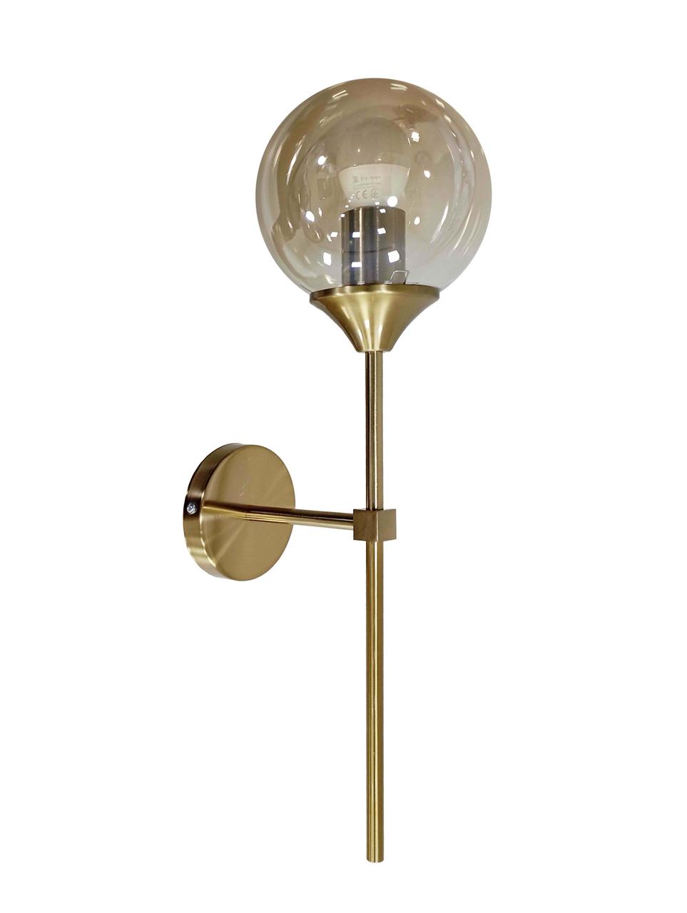 Бра золота коричнева куля Levistella 752LW9521-1 GD+BR