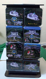 Сувенирные магниты с фото замков Западной Украины 1