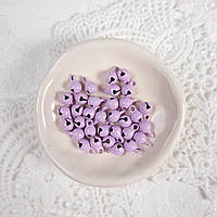 Бубочки металеві 5 мм Бузок 5 шт