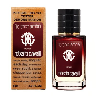 Roberto Cavalli Florence Amber TESTER женский, 60 мл