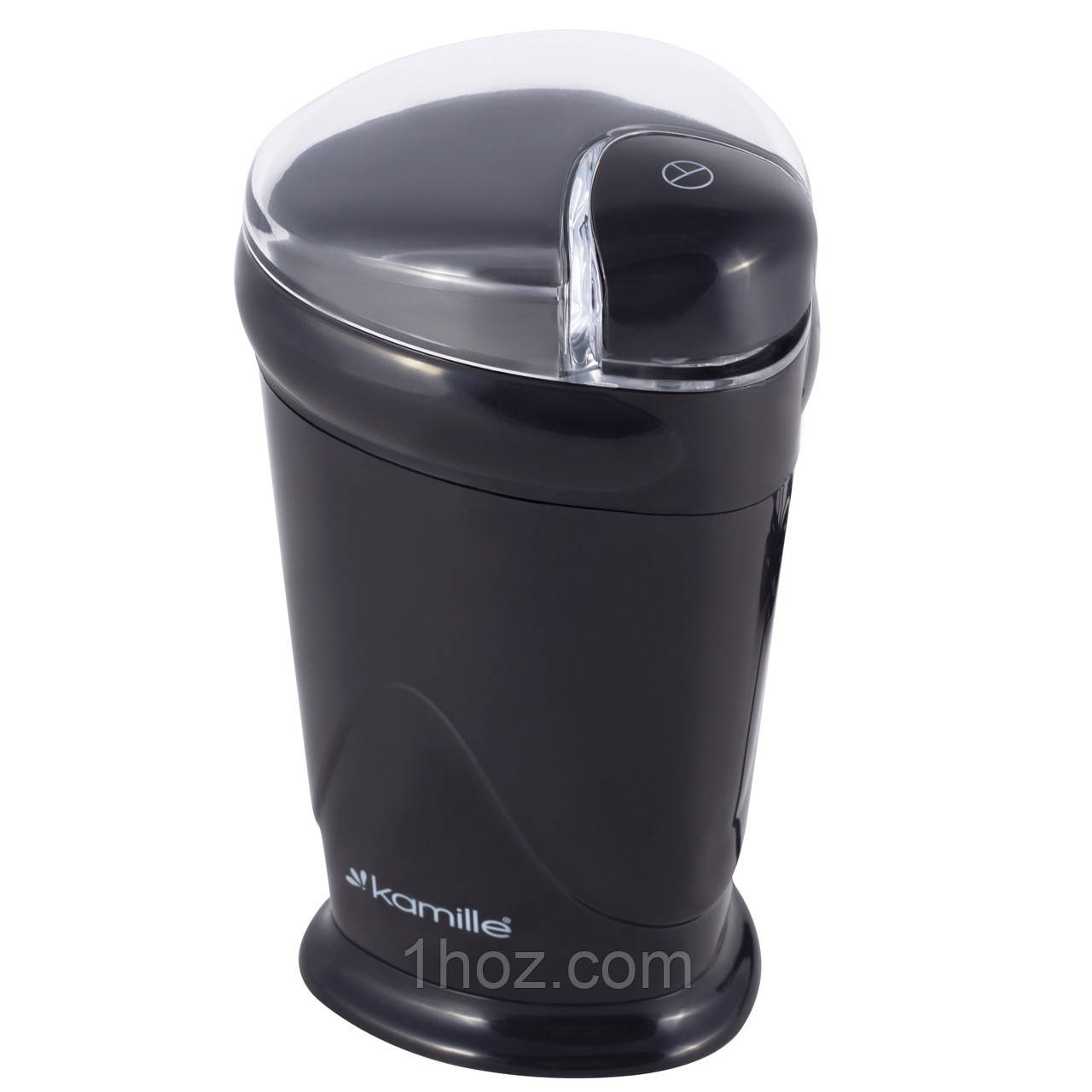 Кавомолка електрична Kamille KM-6730 150W Чорний Подрібнювач для кавових зерен Кавомолка, фото 1