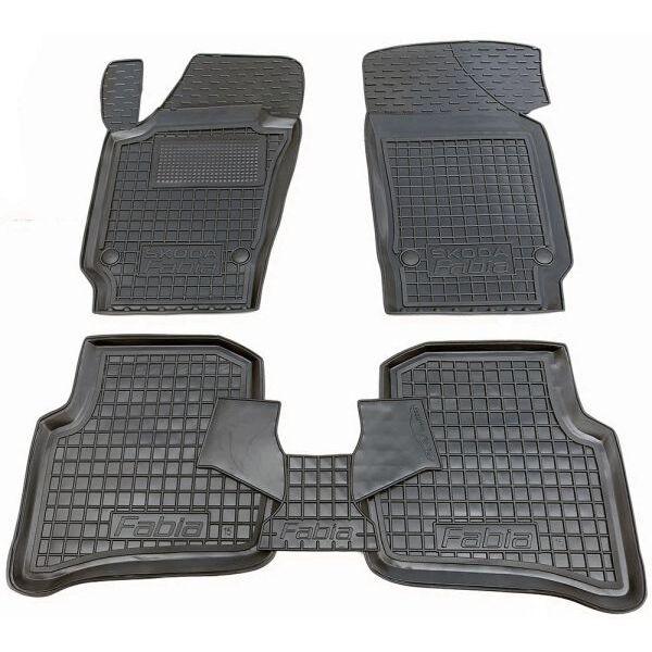 Резові килимки в салон Skoda Fabia 3 2015-, фото 1