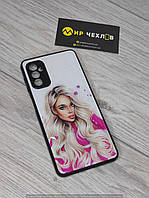 TPU+PC чохол Prisma Ladies для Samsung Galaxy M52 (Pink) 53838 53838
