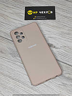Чохол Samsung A72 5G Sillicone cover Full camera Pink Sand 73984 *