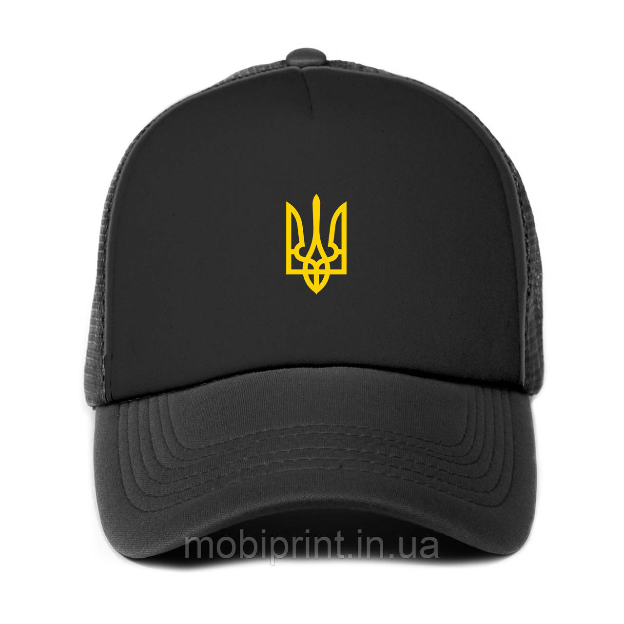 Кепка унісекс Герб України (9274-3790-BK) Чорний, фото 1