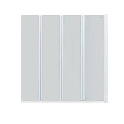 Штори на ванну Qtap Gemini WHI401314RP6 скло Pear 6 мм, 130x140 см, фото 2