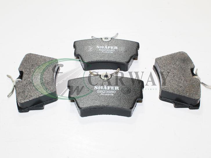 Колодки задні гальмівні Renault Trafic Opel Vivaro GDB1479 Shafer