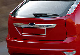 Накладка на кришку багажника для Ford Focus II 2008-2011 Omsa Line
